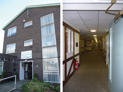 Photographs of Springwood Day Centre (Left) and Brunswick ExtraCare (Right)