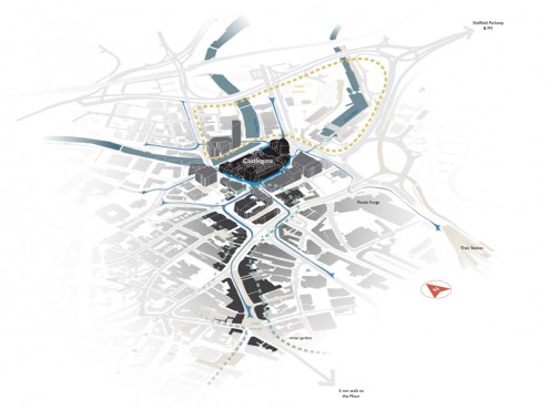 Links between the Hotel Quarter and the City