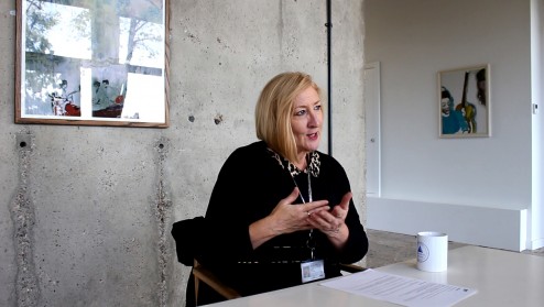 Interview Still with Amanda James of Sheffield City Council